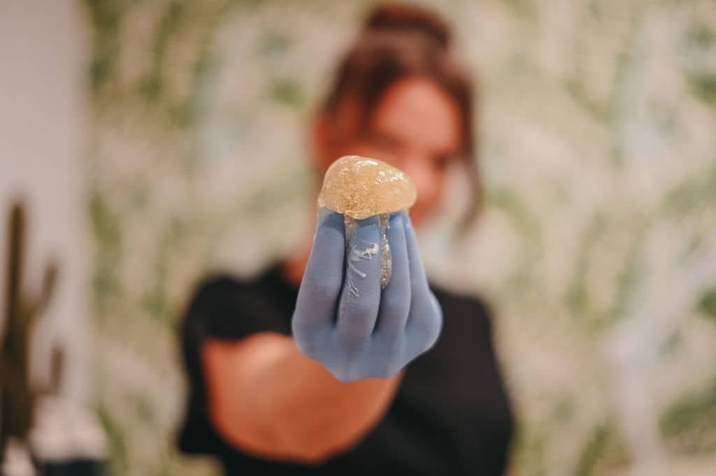 A ball of sugar paste